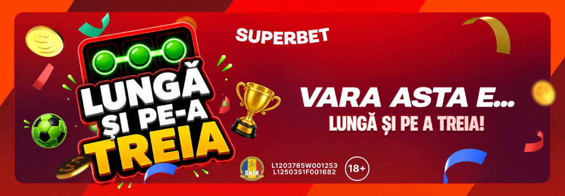 Lungă și pe a treia Superbet 2026 ⚽ Ghid Predicții Gratuite