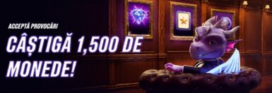 Acceptă Provocări – Câștigă 1,500 de Monede la Zinx Casino