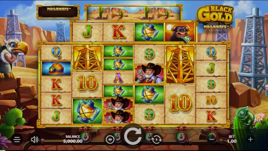jocul black gold megaways gratis