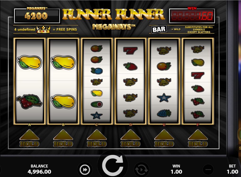 câștig la runner runner megaways demo