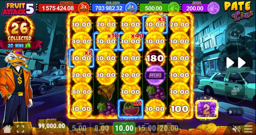 speciala la fruit attack 5 demo