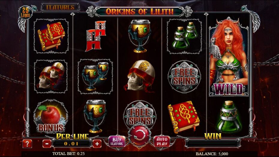 grila de joc la origins of lilith demo