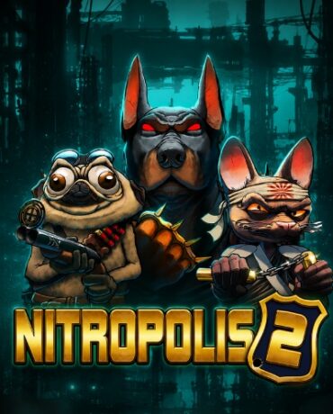 Păcănele cu speciale - Joacă gratis sloturi cu rundă bonus - Nitropolis 2 demo – Alătură-te patrulei de cățeluși și pisici cyborg