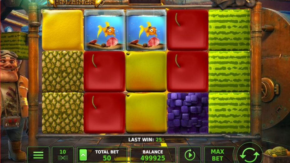 grila de joc la fruit smasher