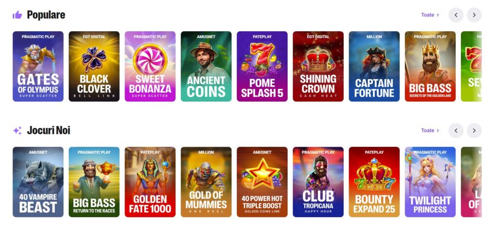 jocuri la wow casino ce includ titluri precum shining crown, big bass, sweet bonanza super scatter