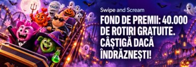 Promoție de Halloween la Swiper  – 40.000 Rotiri Gratuite