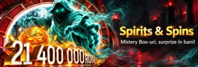 Turneu Winbet Spirits & Spins – 4000 Mystery Box-uri
