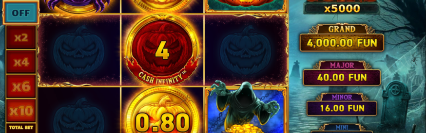 haunted coins x5000 reels de halloween